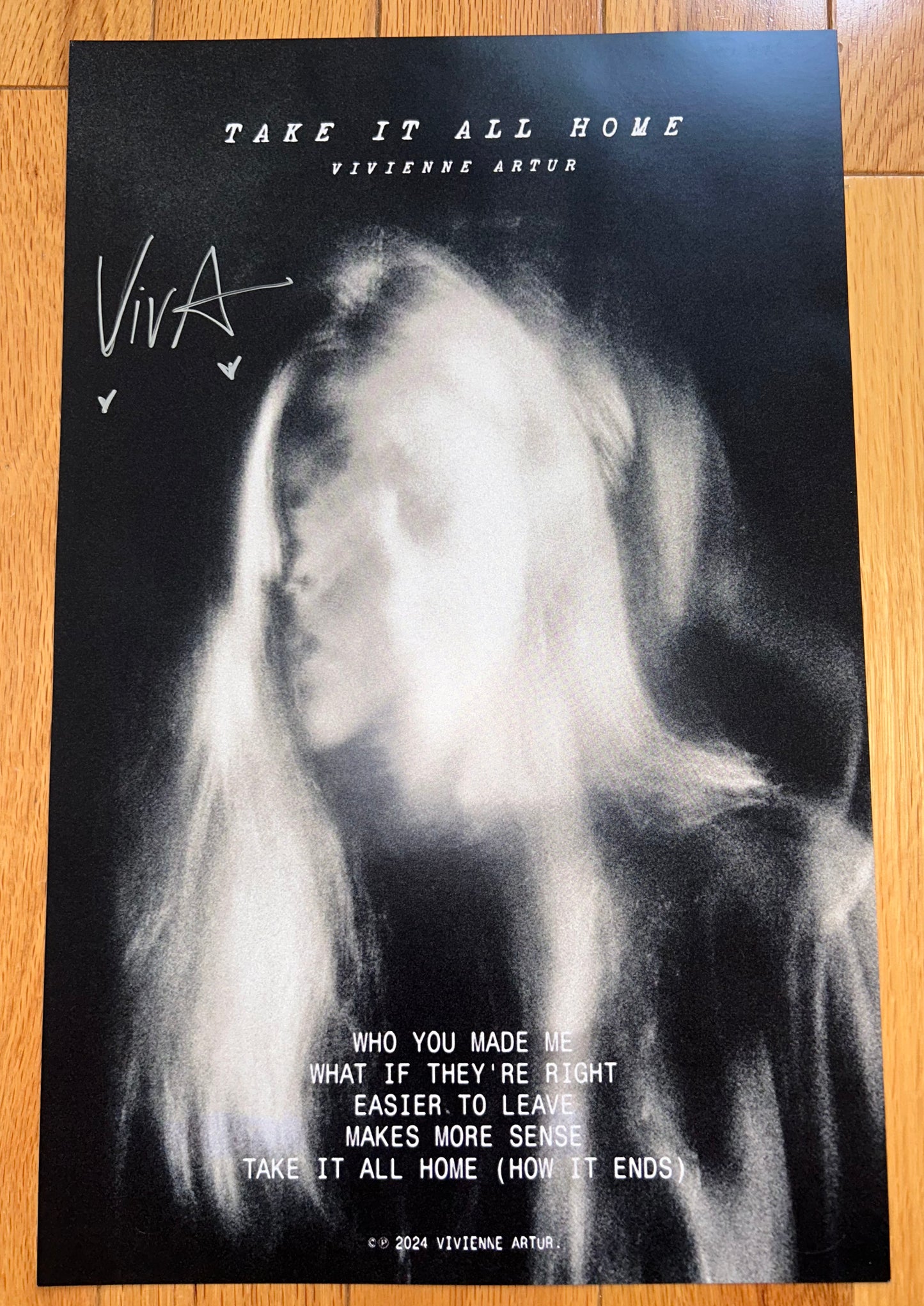 "Take It All Home" Signed Posters